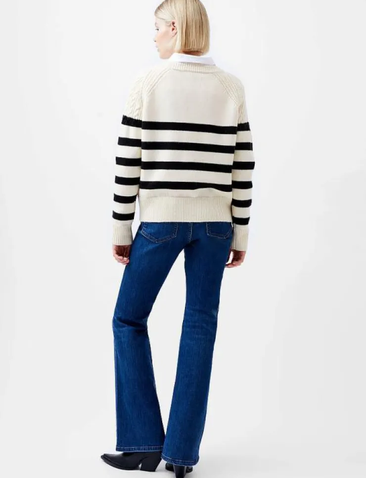 French Connection QUINLEY STRIPE JUMPER - Stickat|Kvinnor Stickat