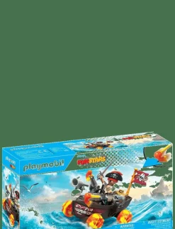 PLAYMOBIL Racing Pirate Boat - City Life|Barn Playmobil Leksaker