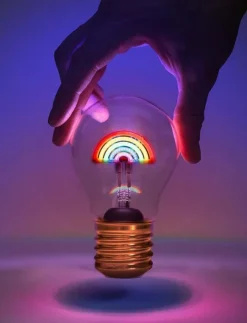 Suck UK Rainbow Lampa - Glödlampor| Glödlampor