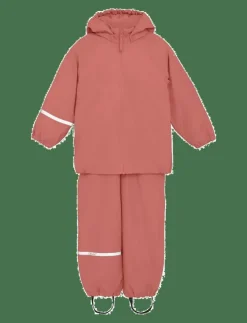 Barn CeLaVi Regnkläder|Rainwear Set w. fleece - Regnställ