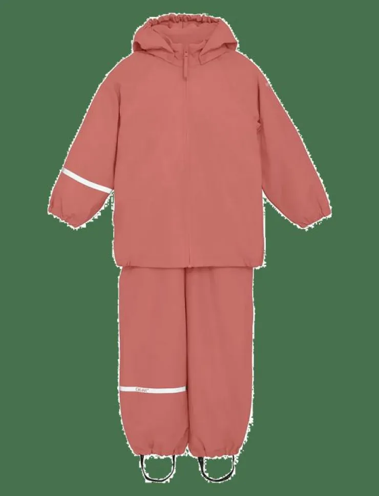 Barn CeLaVi Regnkläder|Rainwear Set w. fleece - Regnställ
