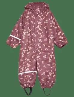 CeLaVi Rainwear Suit - AOP, w. fleece - Regnoveraller|Barn Overaller