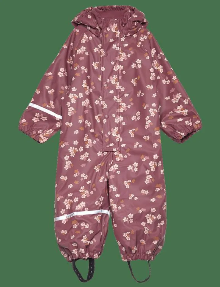 CeLaVi Rainwear Suit - AOP, w. fleece - Regnoveraller|Barn Overaller