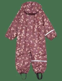 CeLaVi Rainwear Suit - AOP, w. fleece - Regnoveraller|Barn Overaller