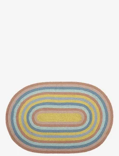 Bloomingville Ralia Rug, Yellow, Jute - Asymmetriska mattor|Barn Inredning|Inredning