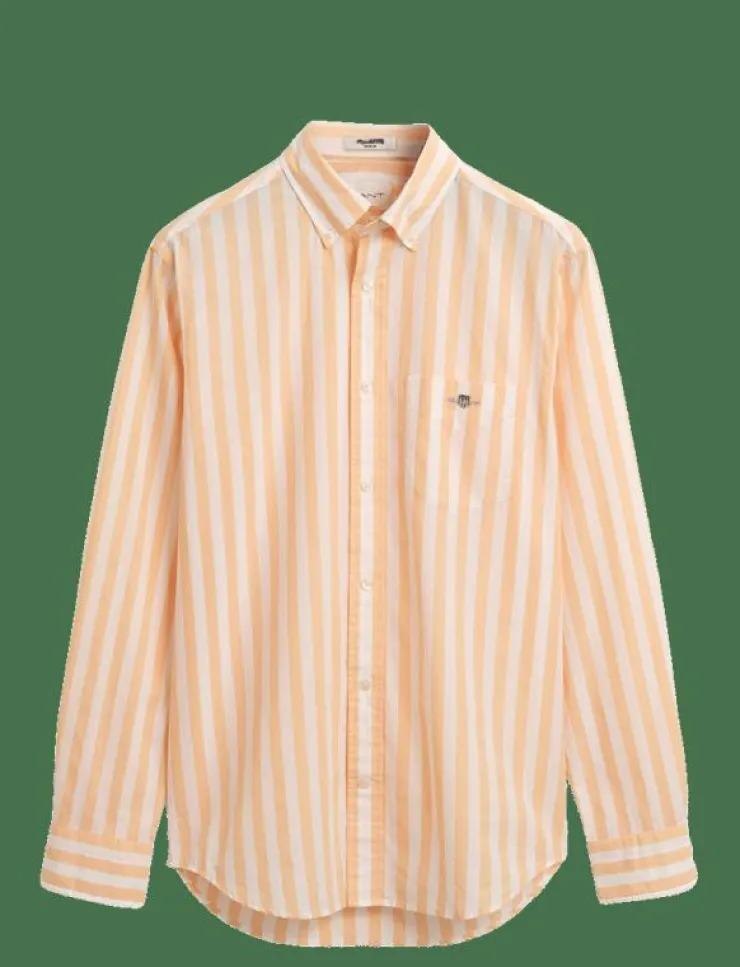 GANT REG CLASSIC POPLIN STRIPE SHIRT - Randiga skjortor| Skjortor