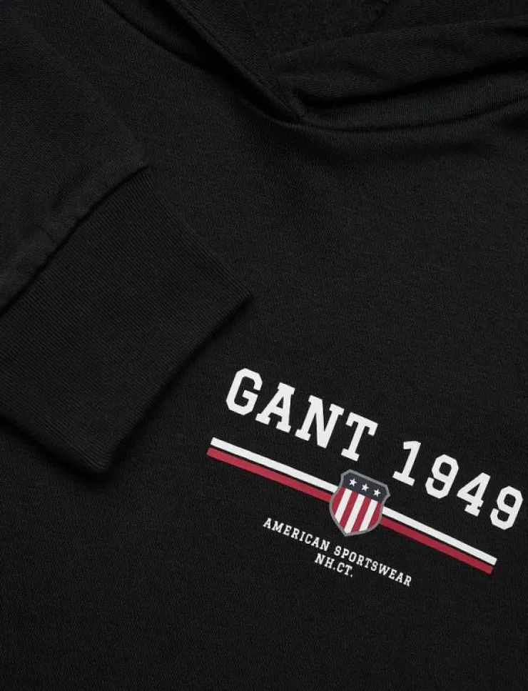 Kvinnor GANT Sweatshirts|REG GRAPHIC HOODIE - Huvtröjor