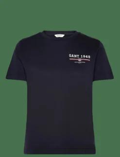 GANT REG GRAPHIC SS T-SHIRT - T-shirts|Kvinnor Plus Size & Curvy|T-Shirts & Toppar