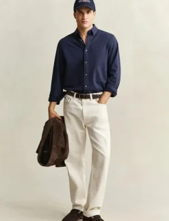 GANT Skjortor|REG JERSEY PIQUE STRETCH SHIRT - Casual skjortor