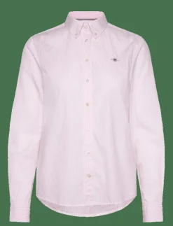 GANT REG POPLIN BANKER STRIPED SHIRT - Långärmade|Kvinnor Blusar & Skjortor