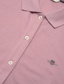 Kvinnor GANT T-Shirts & Toppar|REG SHIELD LOGO SS PIQUE - Pikéer