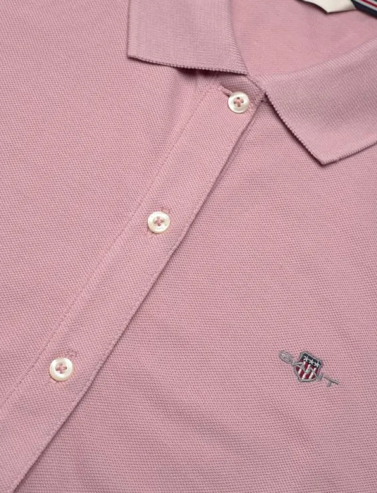 Kvinnor GANT T-Shirts & Toppar|REG SHIELD LOGO SS PIQUE - Pikéer