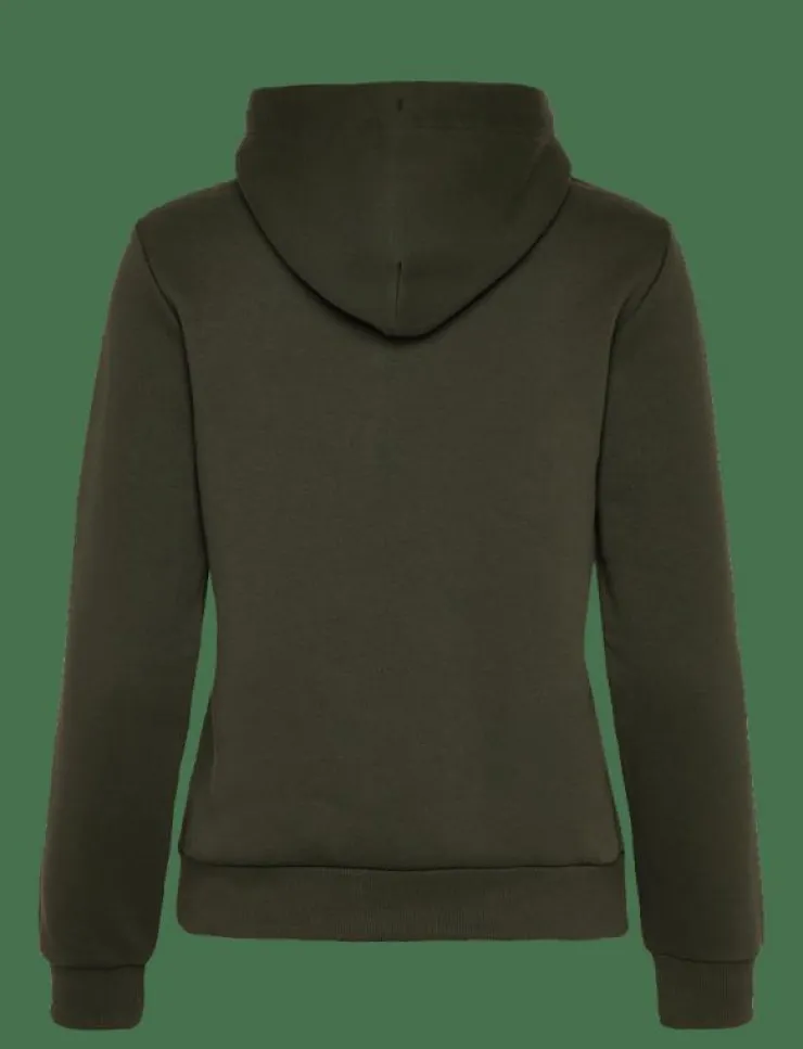 Kvinnor GANT Kläder|REG TONAL SHIELD HOODIE - Huvtröjor