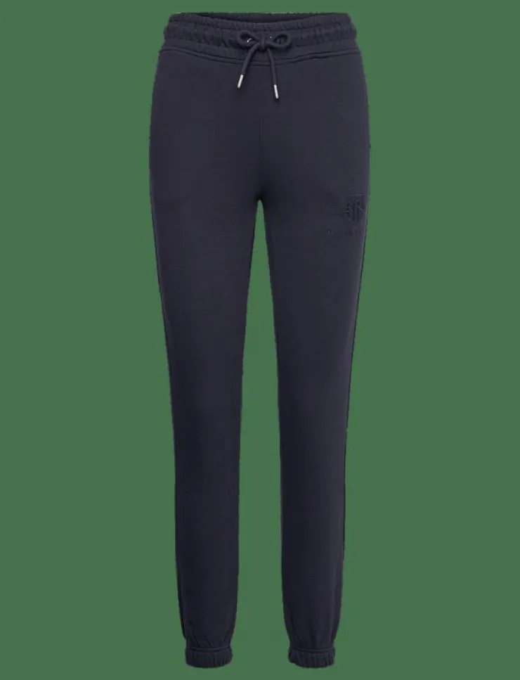 Kvinnor GANT Mjukisbyxor|REG TONAL SHIELD SWEATPANTS - Sweatpants