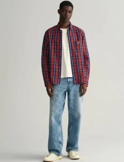 GANT REG UT ARCHIVE POPLIN CHECK SHIRT - Rutiga skjortor| Skjortor