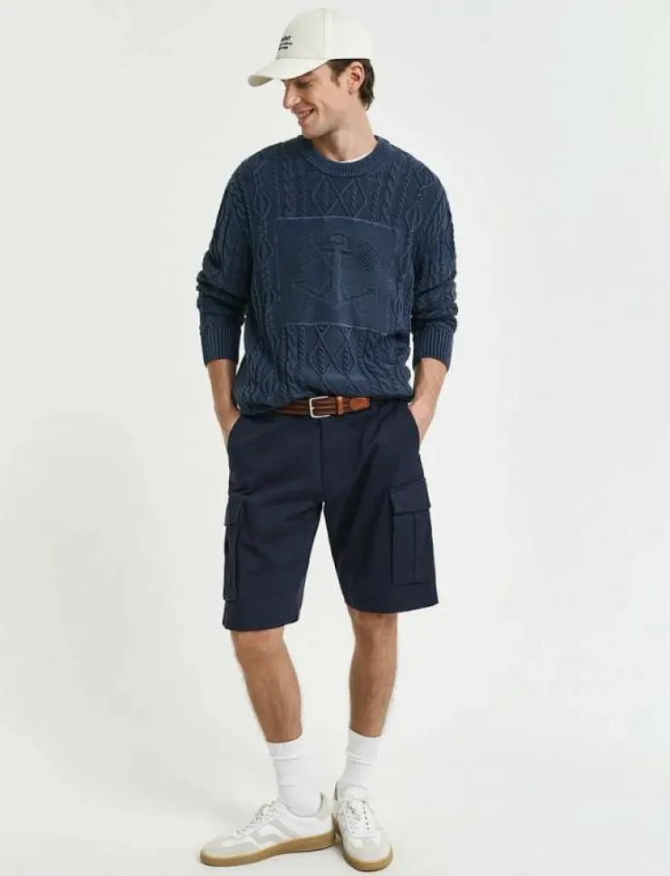 GANT RELAXED TWILL CARGO SHORTS - Cargo shorts| Shorts