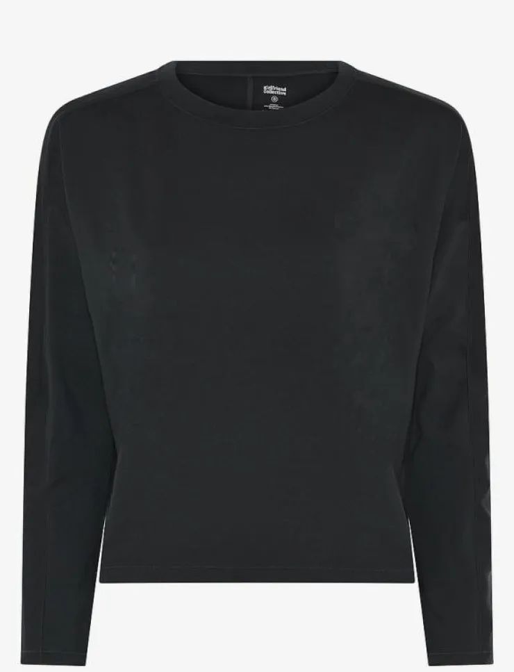 Girlfriend Collective Reset Long Sleeve Tee - Långärmade tröjor|Kvinnor Toppar & T-Shirts