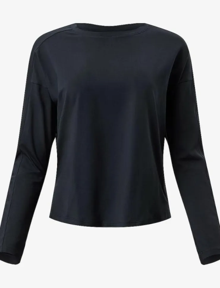 Girlfriend Collective Reset Long Sleeve Tee - Långärmade tröjor|Kvinnor Toppar & T-Shirts