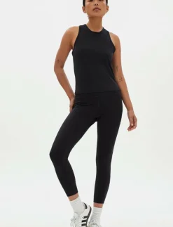 Girlfriend Collective Reset Train Relaxed Tank - Linnen|Kvinnor Toppar & T-Shirts