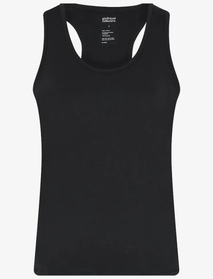 Girlfriend Collective Reset Train Relaxed Tank - Linnen|Kvinnor Toppar & T-Shirts
