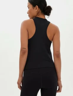 Girlfriend Collective Reset Train Relaxed Tank - Linnen|Kvinnor Toppar & T-Shirts