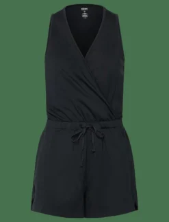 Girlfriend Collective Reset Wrap Romper, One Piece - Jumpsuits & Bodies|Kvinnor Toppar & T-Shirts
