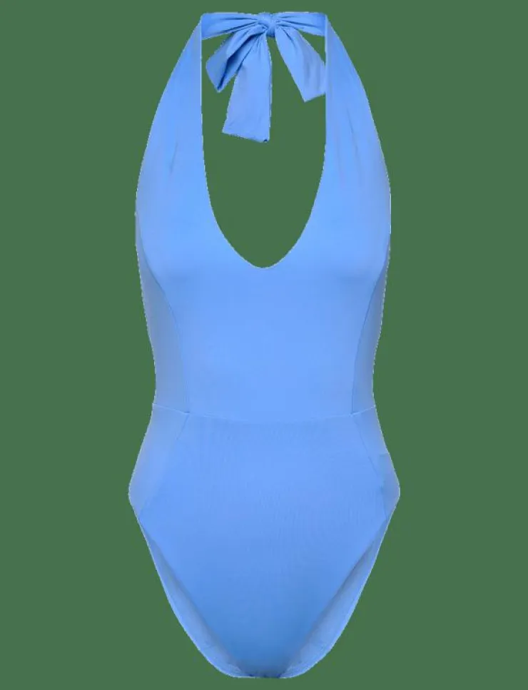Kvinnor Casall Badkläder|Resort Halterneck Swimsuit - Baddräkter