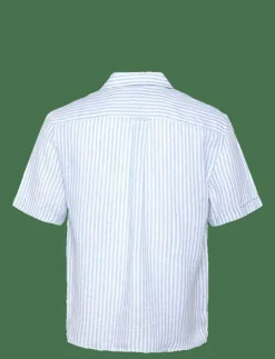 Morris Resort Linen SS Shirt-Relaxed Fit - Linneskjortor| Skjortor