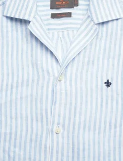 Morris Resort Linen SS Shirt-Relaxed Fit - Linneskjortor| Skjortor