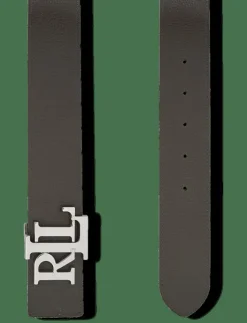 Lauren Ralph Lauren Reversible Pebbled Leather Wide Belt - Skärp|Kvinnor Bälten