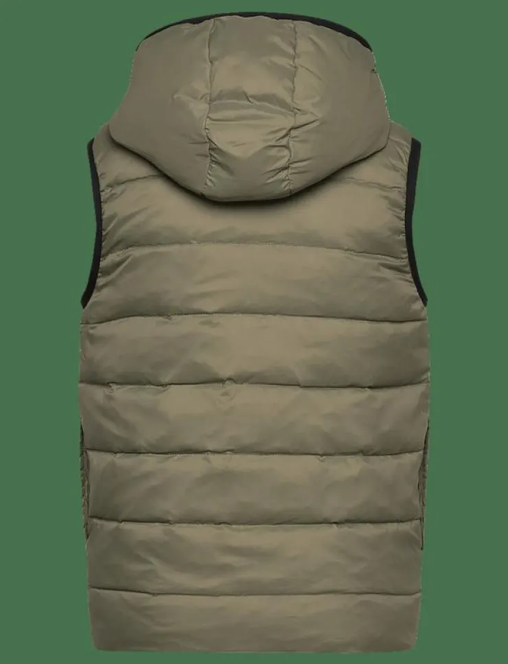 BOSS REVERSIBLE PUFFER JACKET - Väst|Barn Västar