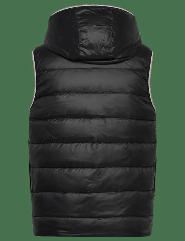 BOSS REVERSIBLE PUFFER JACKET - Väst|Barn Västar
