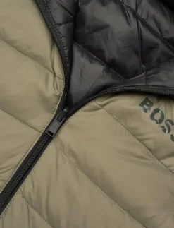 BOSS REVERSIBLE PUFFER JACKET - Väst|Barn Västar