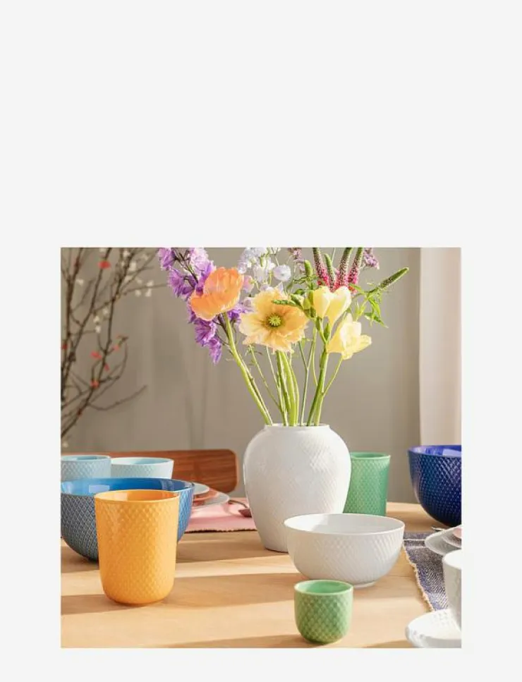Lyngby Porcelæn Skålar|Rhombe Color Äggkopp - Äggkoppar