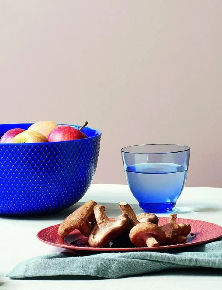 Lyngby Porcelæn Rhombe Color Lunchtallrik - Mattallrikar| Tallrikar