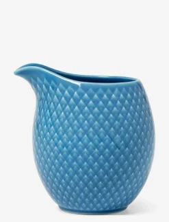 Lyngby Porcelæn Kannor & Karaffer|Rhombe Color Mjölkkanna 39 cl blå - Mjölkkannor