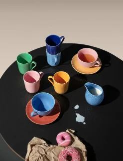 Lyngby Porcelæn Kannor & Karaffer|Rhombe Color Mjölkkanna 39 cl blå - Mjölkkannor