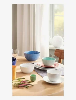Lyngby Porcelæn Rhombe Color Skål - Frukostskålar| Skålar