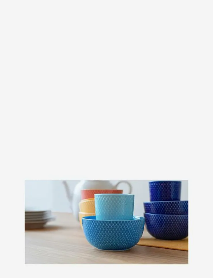 Lyngby Porcelæn Rhombe Color Skål - Frukostskålar| Skålar