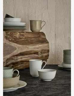 Lyngby Porcelæn Rhombe Earth Skål Ø13 cm - Frukostskålar| Skålar