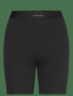 Calvin Klein RIB BIKE SHORT - Cycling shorts|Kvinnor Shorts