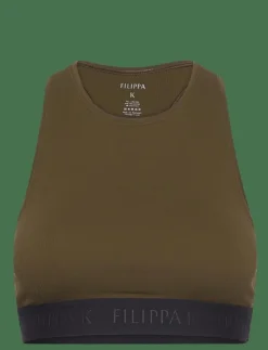 Filippa K Rib Bra Top - Sport BH:ar|Kvinnor Sport-Bh