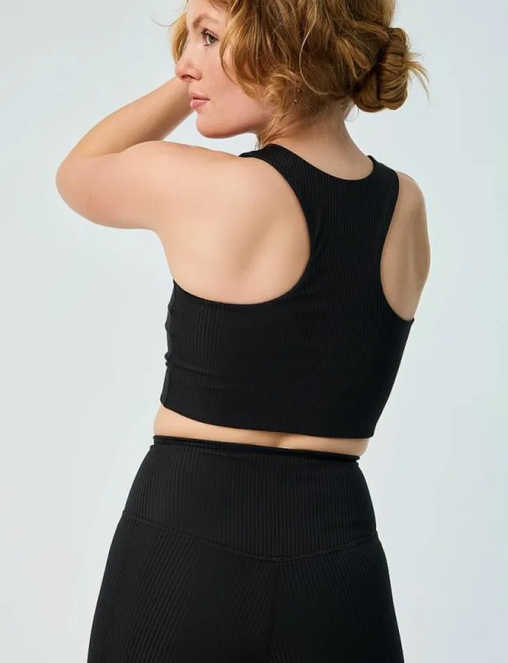Girlfriend Collective Rib Dylan Bra - Sport BH:ar|Kvinnor Sport-Bh