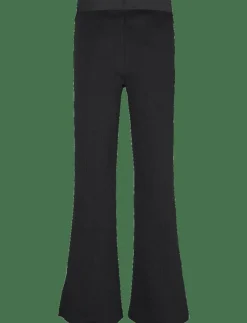 Barn Calvin Klein Basplagg|Nederdelar|RIB FLARE PANT - Leggings