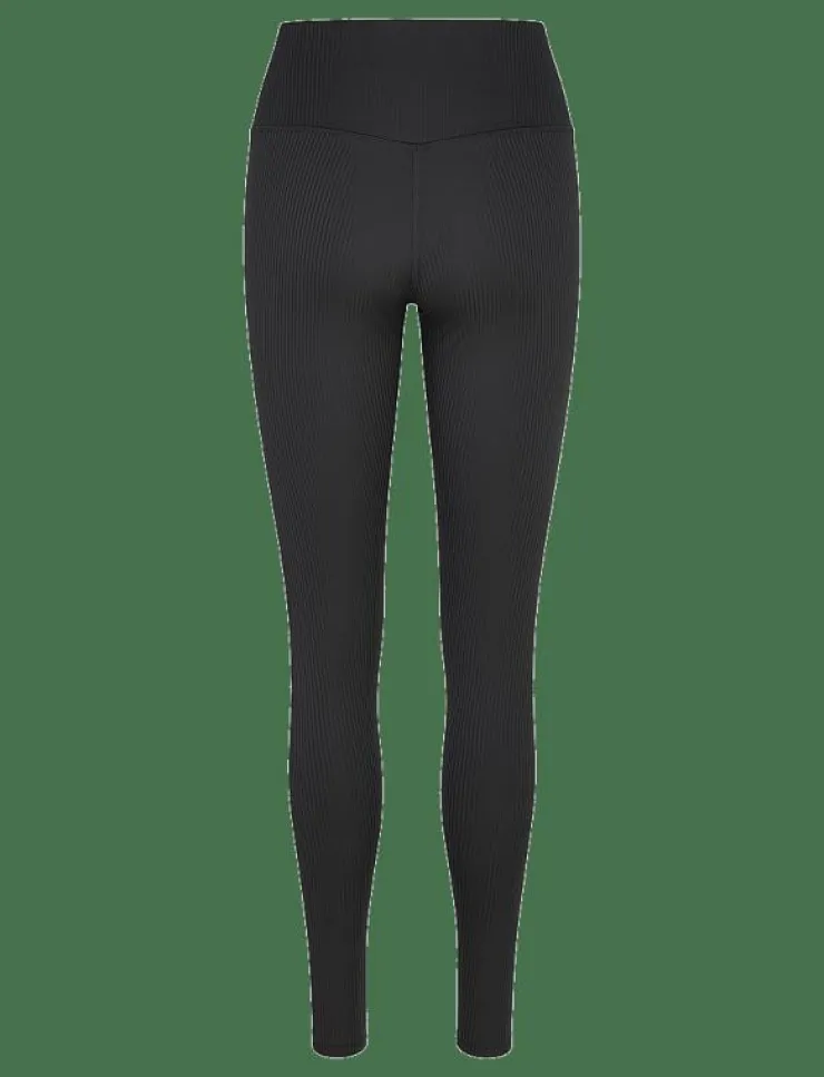 Kvinnor Girlfriend Collective Tights|Leggings & Tights|Rib High-Rise Legging, Long - Träningstights