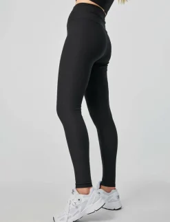 Kvinnor Girlfriend Collective Tights|Leggings & Tights|Rib High-Rise Legging, Long - Träningstights