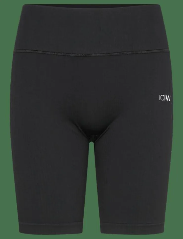 Kvinnor ICANIWILL Shorts|Ribbed Define Seamless Biker Shorts - Cykelshorts