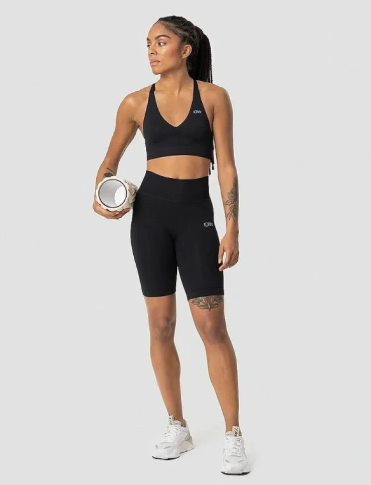 Kvinnor ICANIWILL Shorts|Ribbed Define Seamless Biker Shorts - Cykelshorts