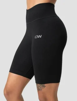 Kvinnor ICANIWILL Shorts|Ribbed Define Seamless Biker Shorts - Cykelshorts