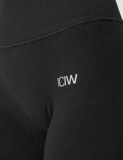 ICANIWILL Ribbed Define Seamless Pocket Biker Shorts - Cykelshorts|Kvinnor Shorts